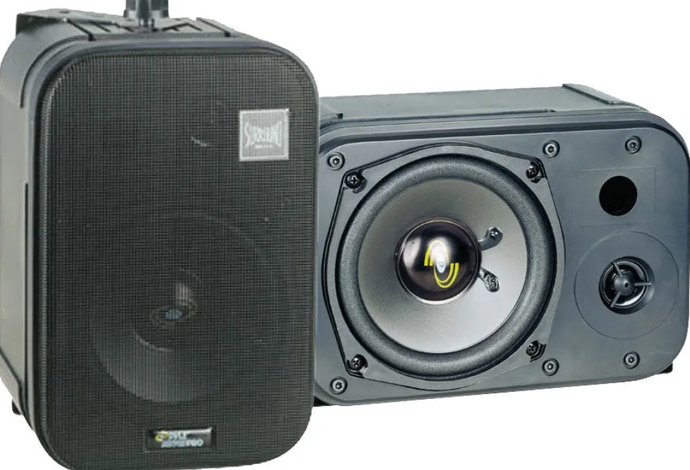 Mini-Monitor Speakers, Deep Bass, 5" Woofer, 200W, Vented Design