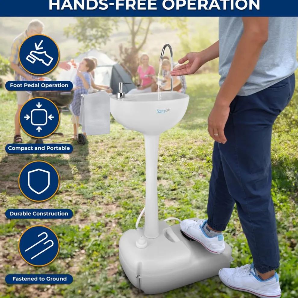 Outdoor Portable Water Faucet Station