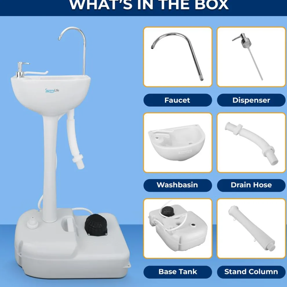 Outdoor Portable Water Faucet Station