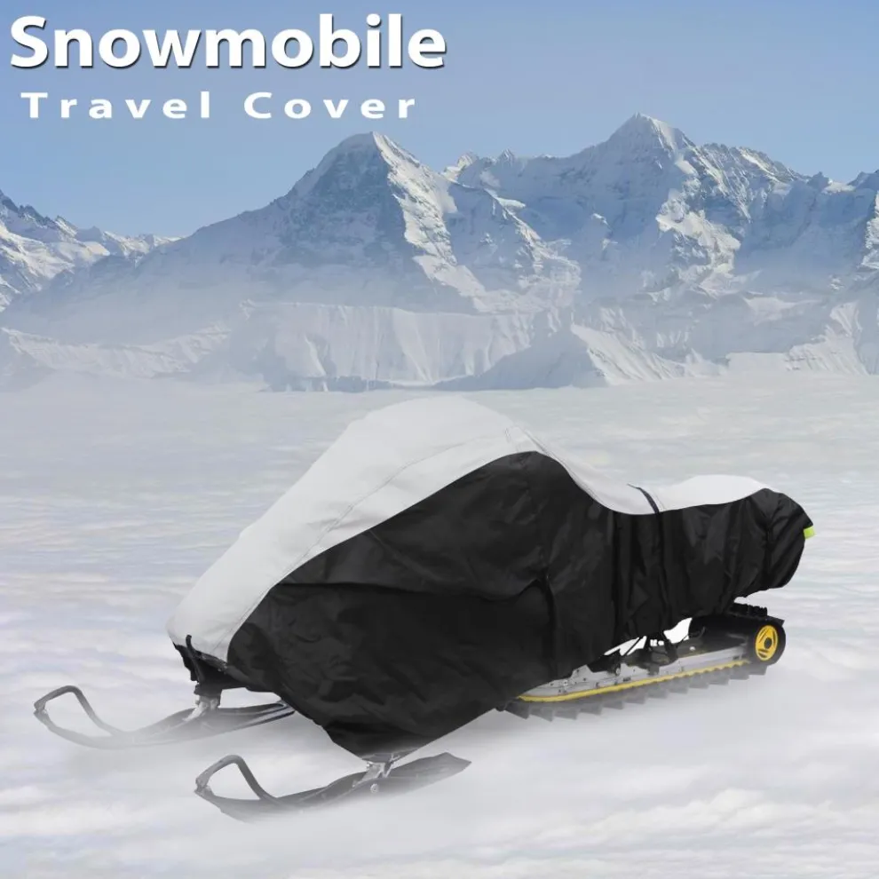 Waterproof Snowmobile Cover, Protects from Rain, Marine Grade Polyester